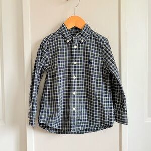 MINI | Polo Ralph Lauren Kids Plaid Button Down Shirt | Size 4/4T